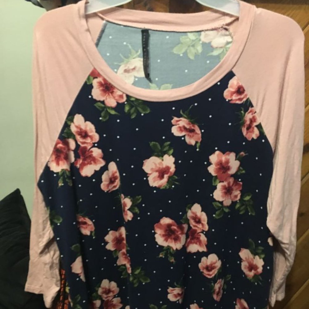 Women's long sleeve t shirt 1X